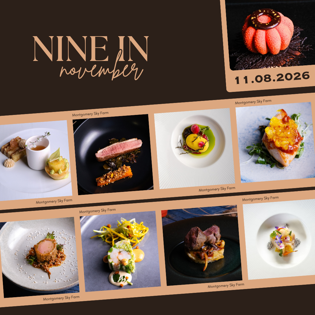 Nine in November | 9 Course Tasting Menu