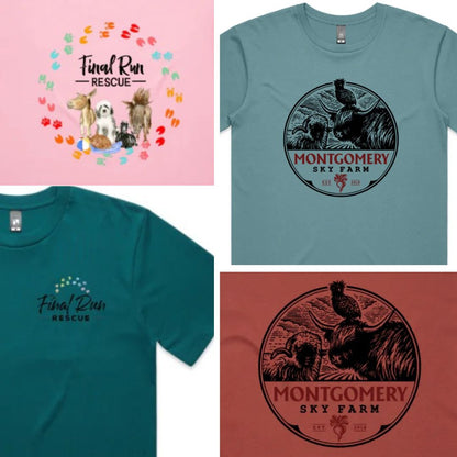 MSF, Final Run Rescue, Field &amp; Creek T-shirts