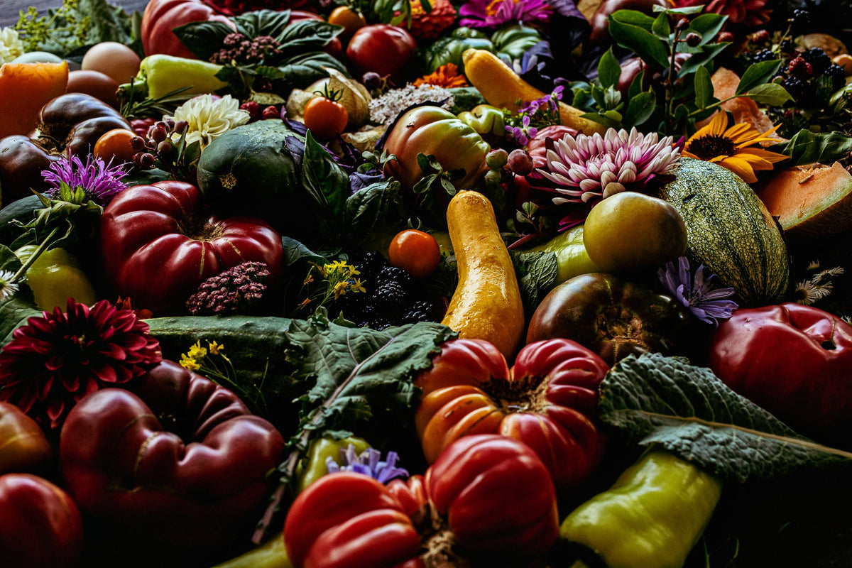 harvest flatlay wide